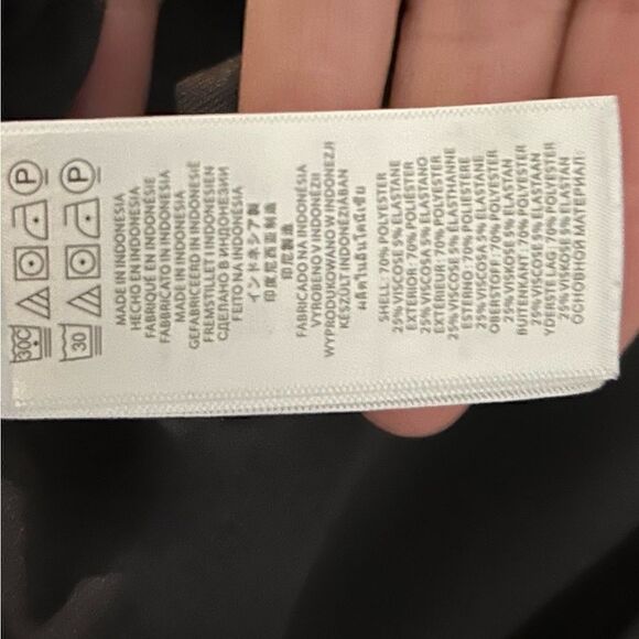 Michael Michael Kors dark gray Derby pencil skirt zipper pockets Size 4 - Picture 10 of 11